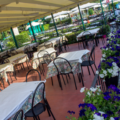 Il ristorante del Play Park di Punta Marina Terme