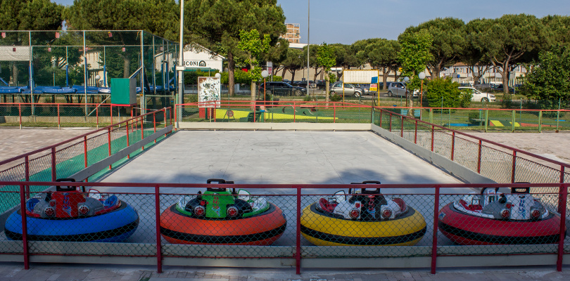 gli autoscontro del Play Park 3000