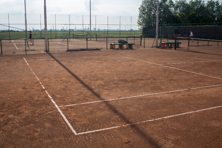 tre campi da tennis al Play Park 3000